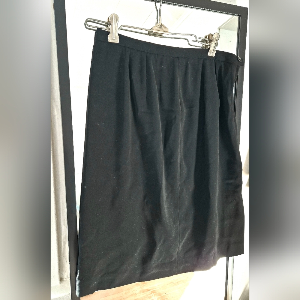 Anne Klein Women's Black Pencil Skirt